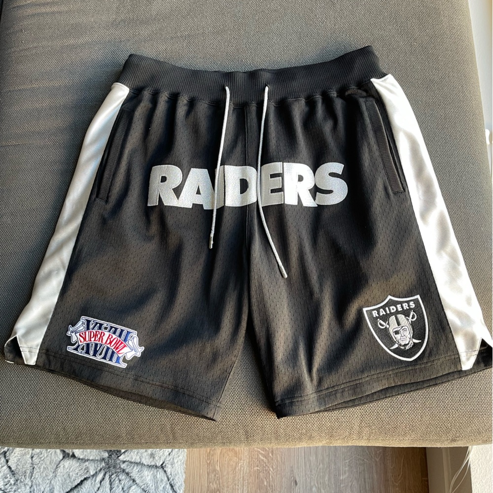 JUS DON Raiders Shorts